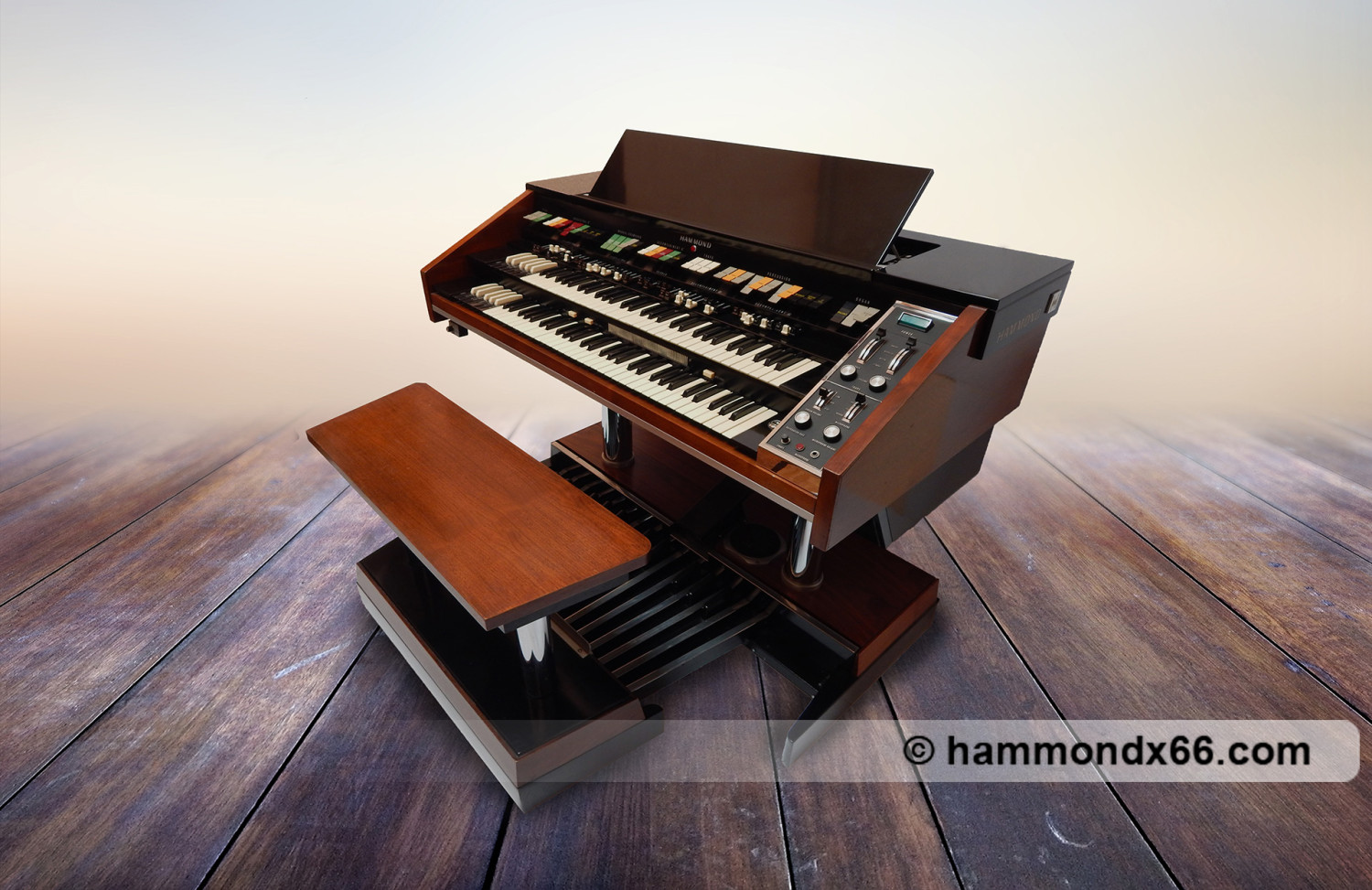 Hammond X66 organ Club by Paco de la Rosa